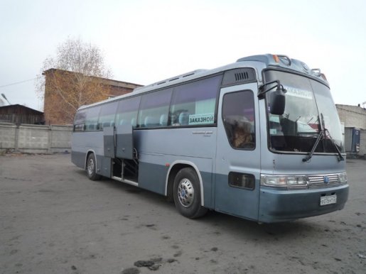Автобус и микроавтобус KIA GrandBird взять в аренду, заказать, цены, услуги - Барнаул