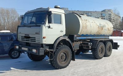 Цистерна-водовоз на базе Камаз - Новоалтайск, заказать или взять в аренду