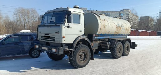 Цистерна Цистерна-водовоз на базе Камаз взять в аренду, заказать, цены, услуги - Барнаул