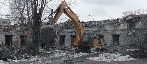 Спецтехника для разбора обрушений и завалов стоимость услуг и где заказать - Новоалтайск
