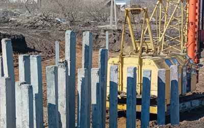 Забивка бетонных свай, услуги сваебоя - Барнаул, цены, предложения специалистов