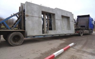Перевозка бетонных панелей и плит - панелевозы - Бийск, цены, предложения специалистов